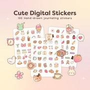 Cute Digital Stickers Vol. 1