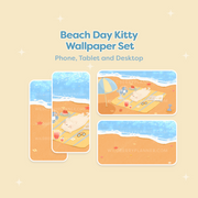 Beach Day Kitty