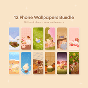 12 Phone Wallpaper Bundle
