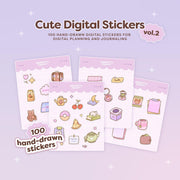 Cute Digital Stickers Vol.2