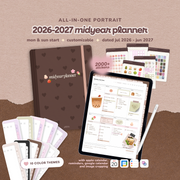 2026-2027 Midyear Planner Portrait