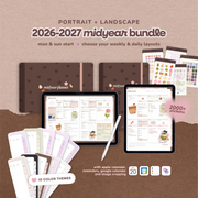 2026-2027 Midyear Planner Bundle