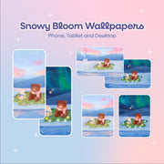 Snowy Bloom Wallpapers
