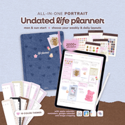 Undated Life Planner Portrait