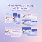 Gingerbread Village Wallpapers